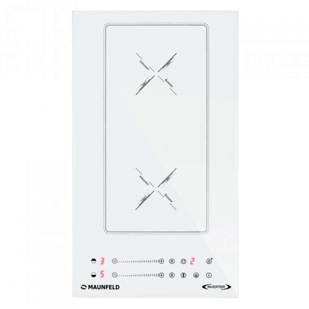 Встраиваемая индукционная варочная панель Maunfield CVI292S2BWHA Inverter