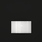 Датчик движения встраиваемый VOLTUM S70, (черный матовый)