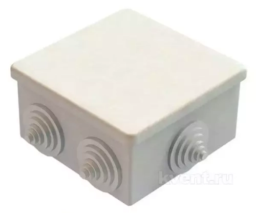 Коробка распаячная, наружная белая РК 100*100*50мм IP54
