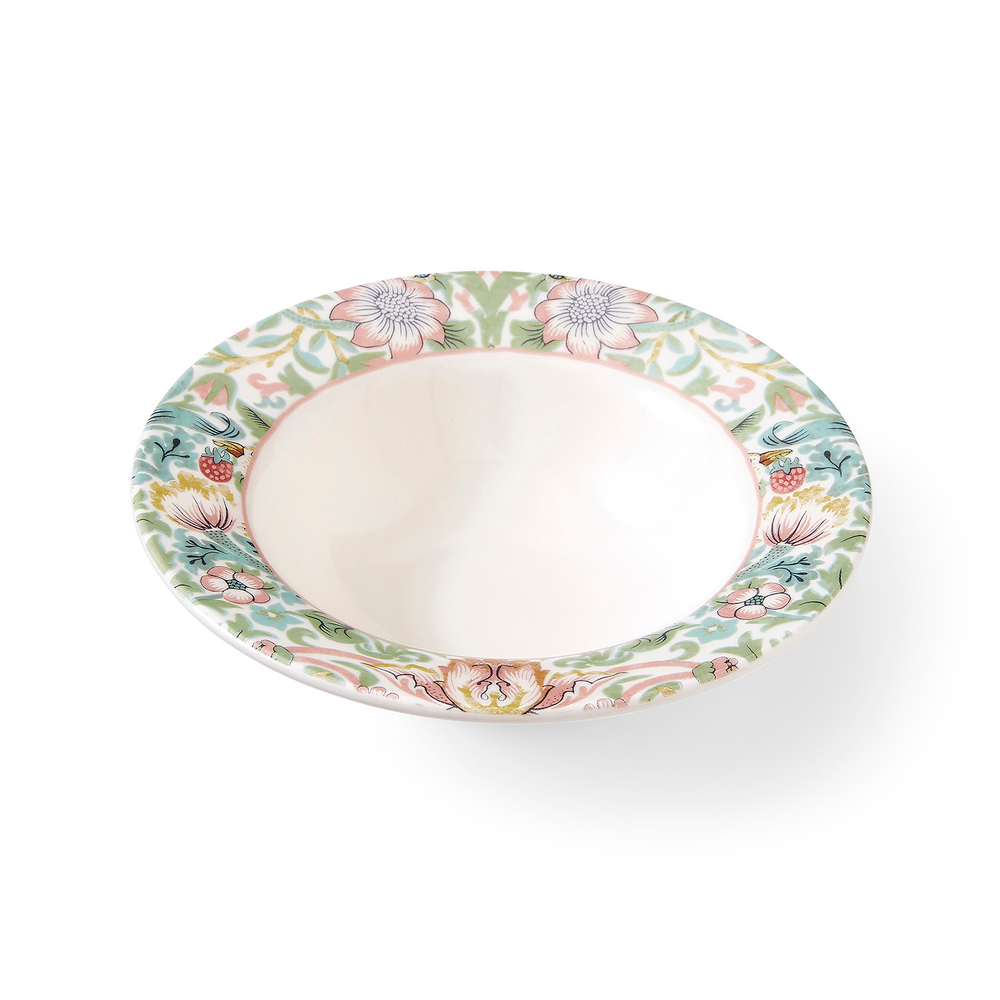 Spode Тарелка Morris&Co. Глубина 19 см, клубничный вор