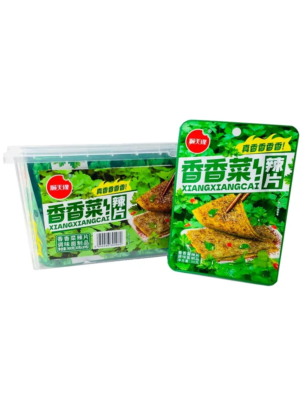 Китайская закуска Латяо со вкусом Кориандра 30 г * 30 шт