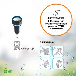 GANS-02 GREEN APPLE Пистолет распылитель 4 режима | GREEN APPLE