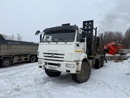 КамАЗ 43118 6x6 Сортиментовоз с КМУ 659108 (Дизельный, 11,8 л, 300 л.с., МТ)