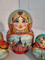 Матрешка "Санкт-Петербург" 5 мест
