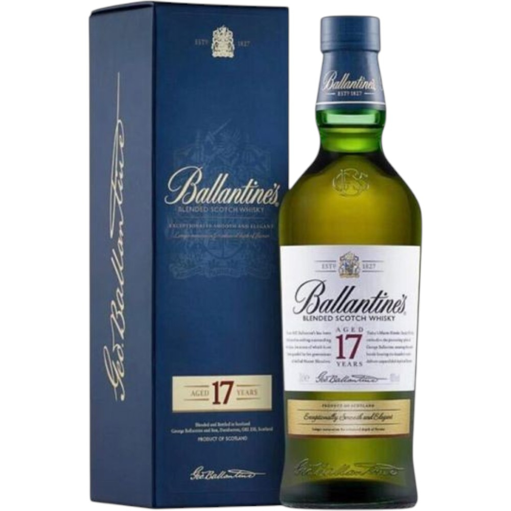 Виски Ballantine's 17 Y.O. 0,7 л. В подарочной коробке