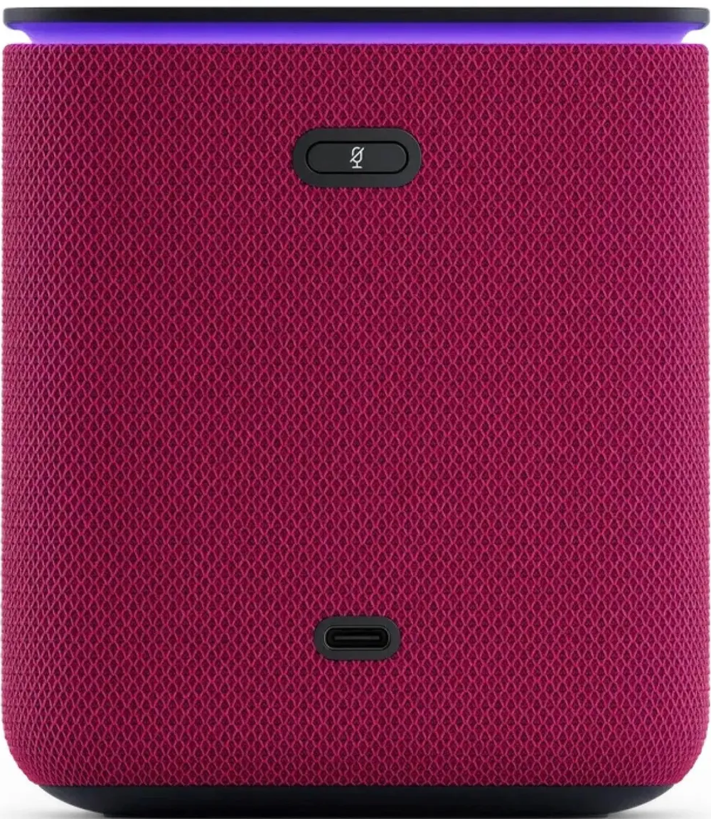 Умная колонка Яндекс Станция Миди с Алисой Zigdee pink