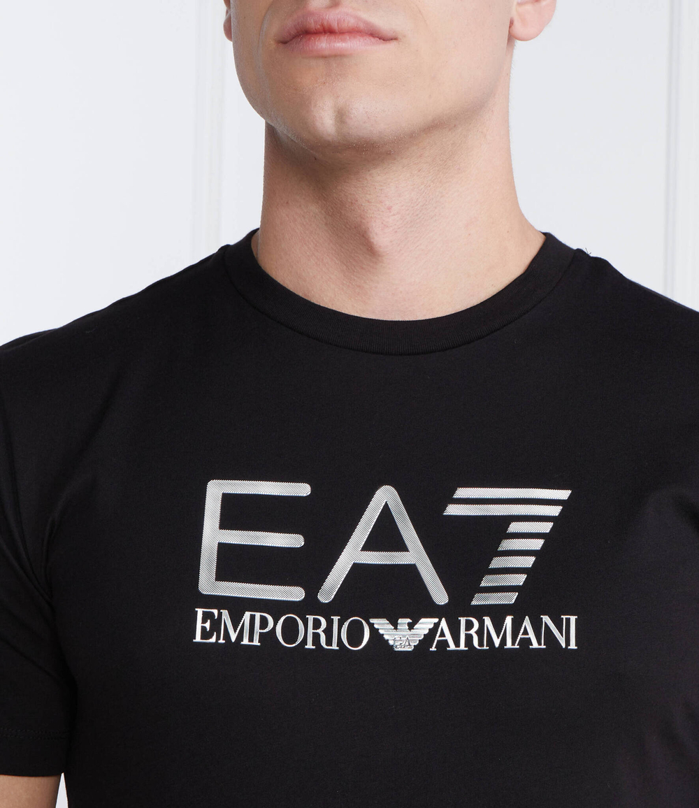 Футболка EA7 - черный(3DPT71 PJM9Z)
