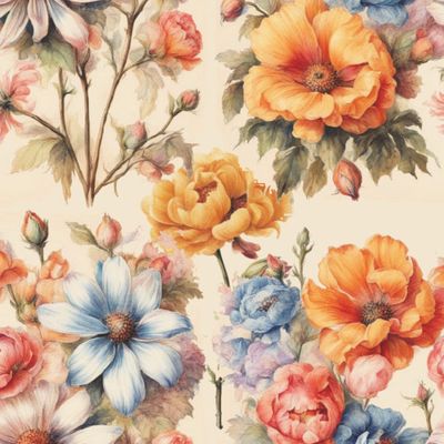 Паттерн цветы 3