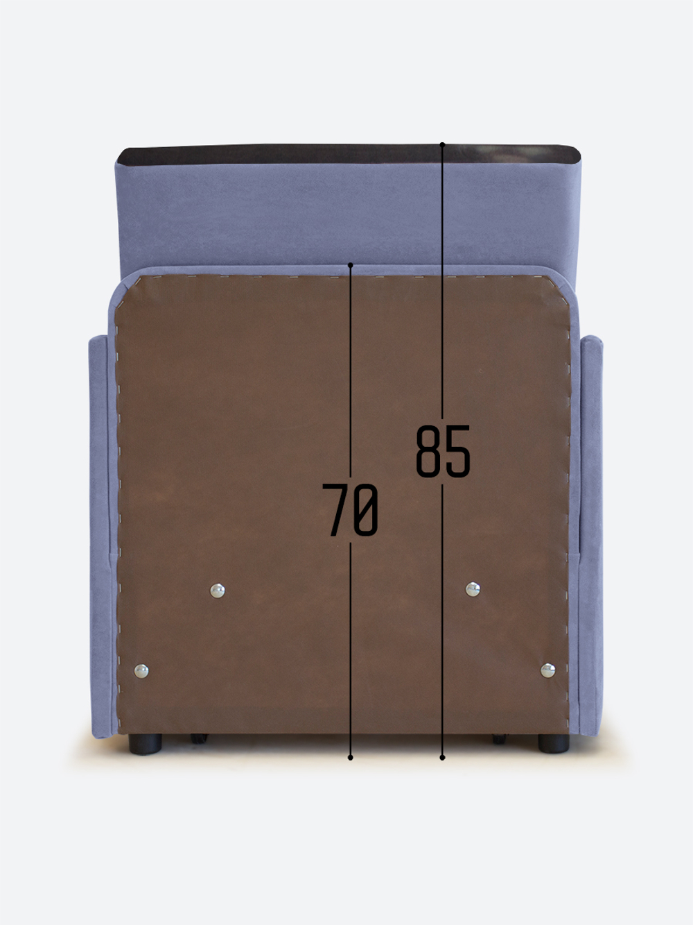 Кресло-кровать "Миник" с подлокотниками, купон Котенок в клубках