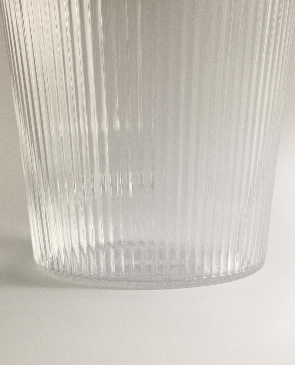 Zara Home чашка из боросиликатного стекла, цвет прозрачный, 10.5 см