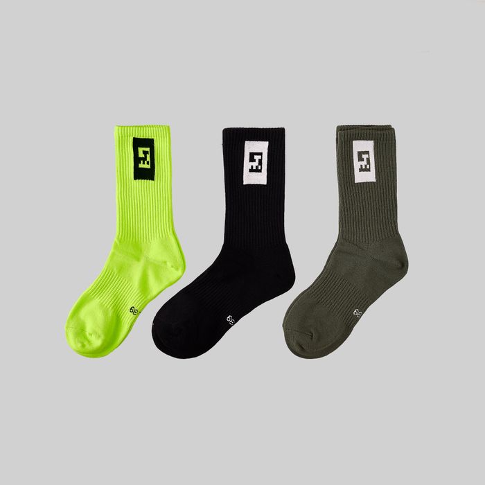 Носки Krakatau Hu51-113 Crew Socks 3 Pack артикул:Hu51-113 - купить в магазине Дайс