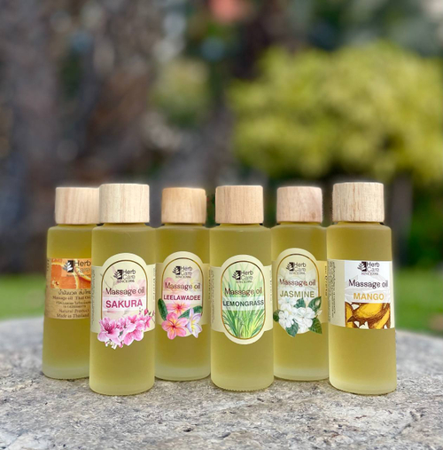 Массажное масло для тела Апельсин Massage Oil Orange HerbCare