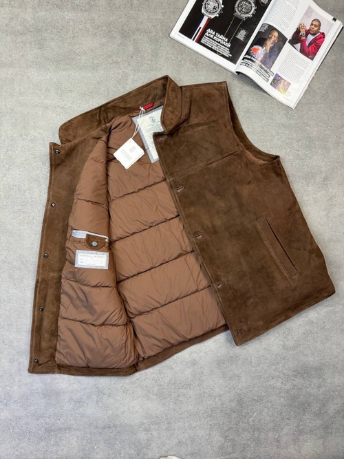 Пуховый жилет Brunello Cucinelli