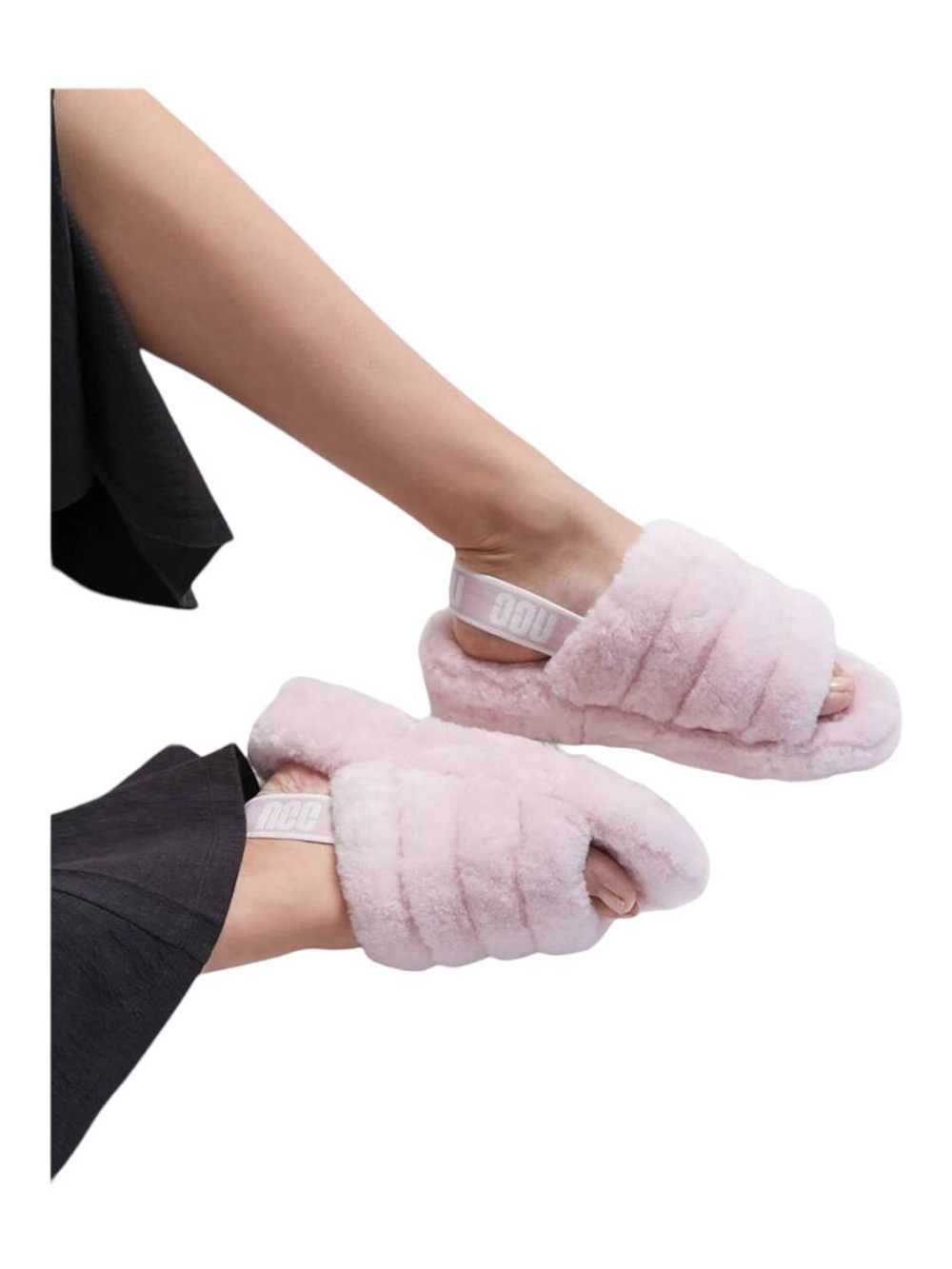 Ugg Fluff Yeah Slide Seashell Pink