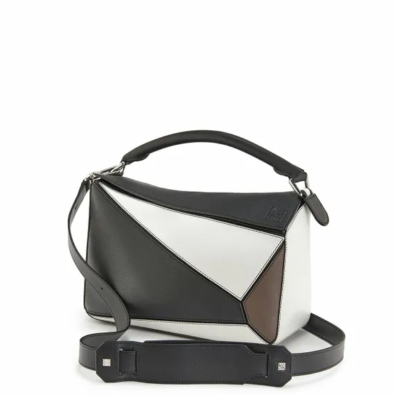 Сумка Loewe Puzzle Small Bag Black/taupe