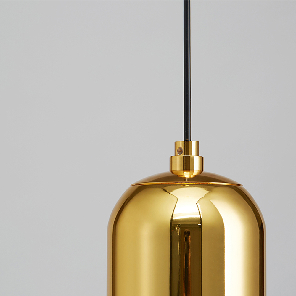 Pendant design lamp Aballs  by Parachilna (Gold,  D30)