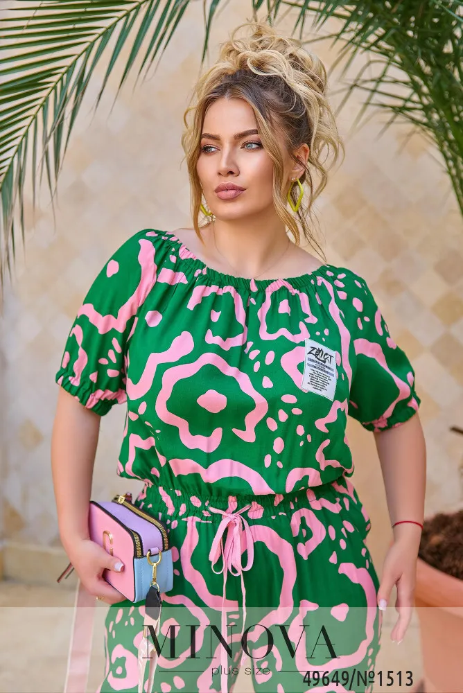 Комбинезон 1513-зеленый Minova