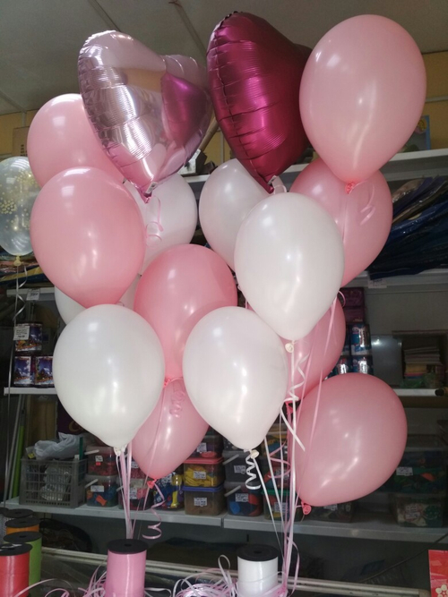 Два фонтана шаров