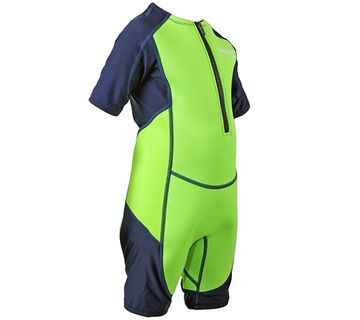 Детский гидрокостюм FanDiver Junior короткий 2 мм зеленый