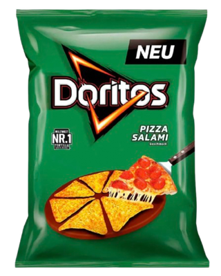 Чипсы кукурузные Doritos со вкусом Пицца Салями