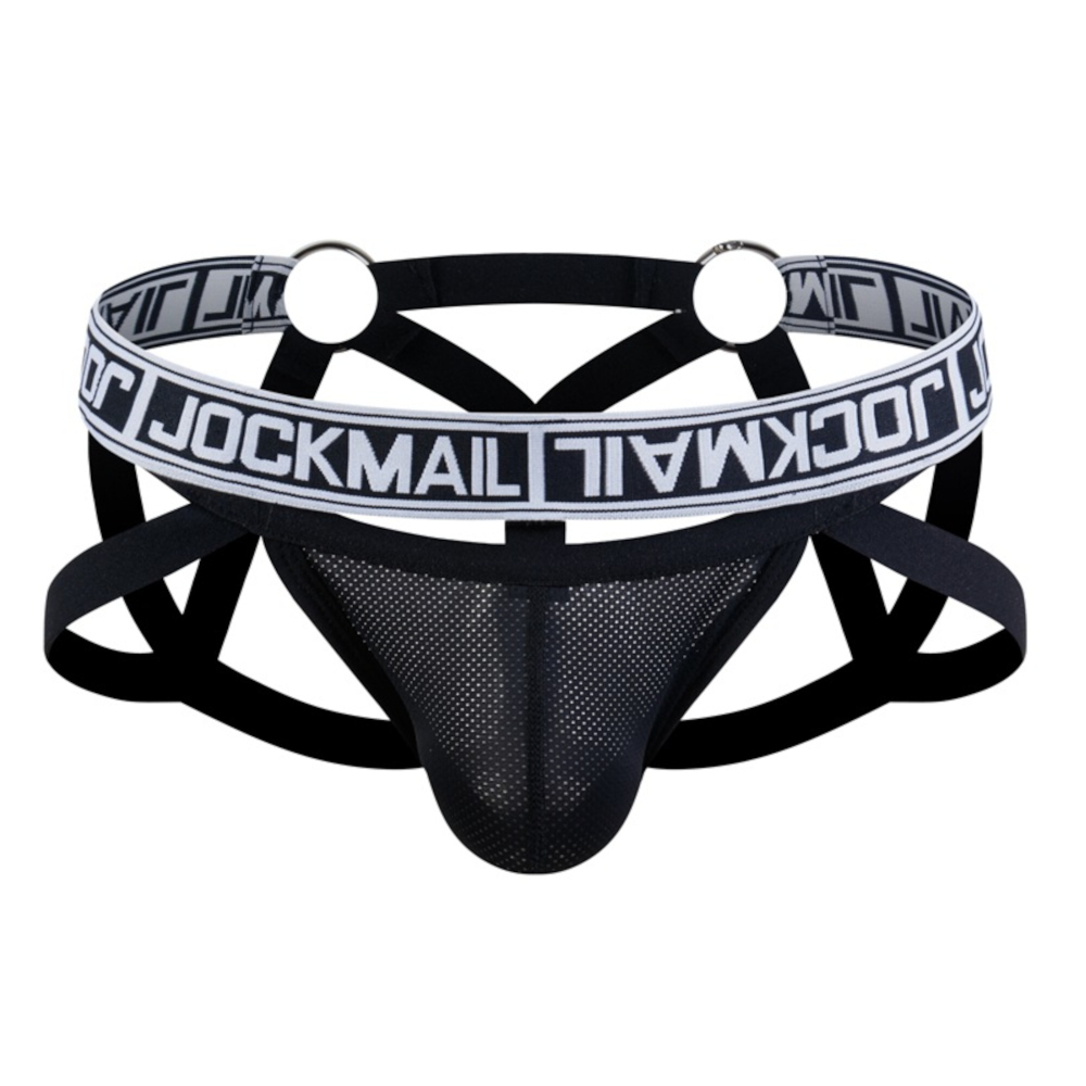 Мужские трусы джоки черные JOCKMAIL JM4031-2