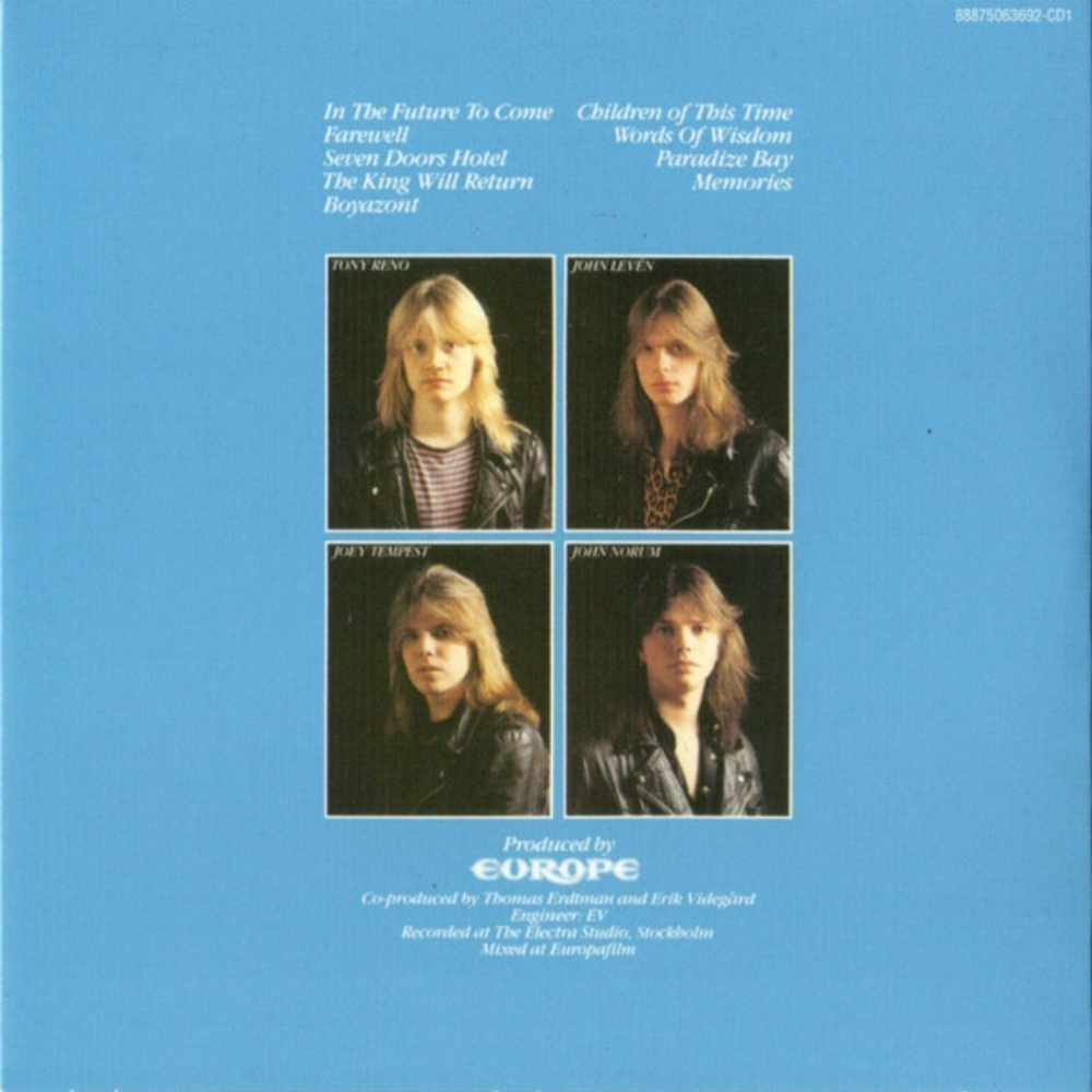 Europe / Original Album Classics (5CD)