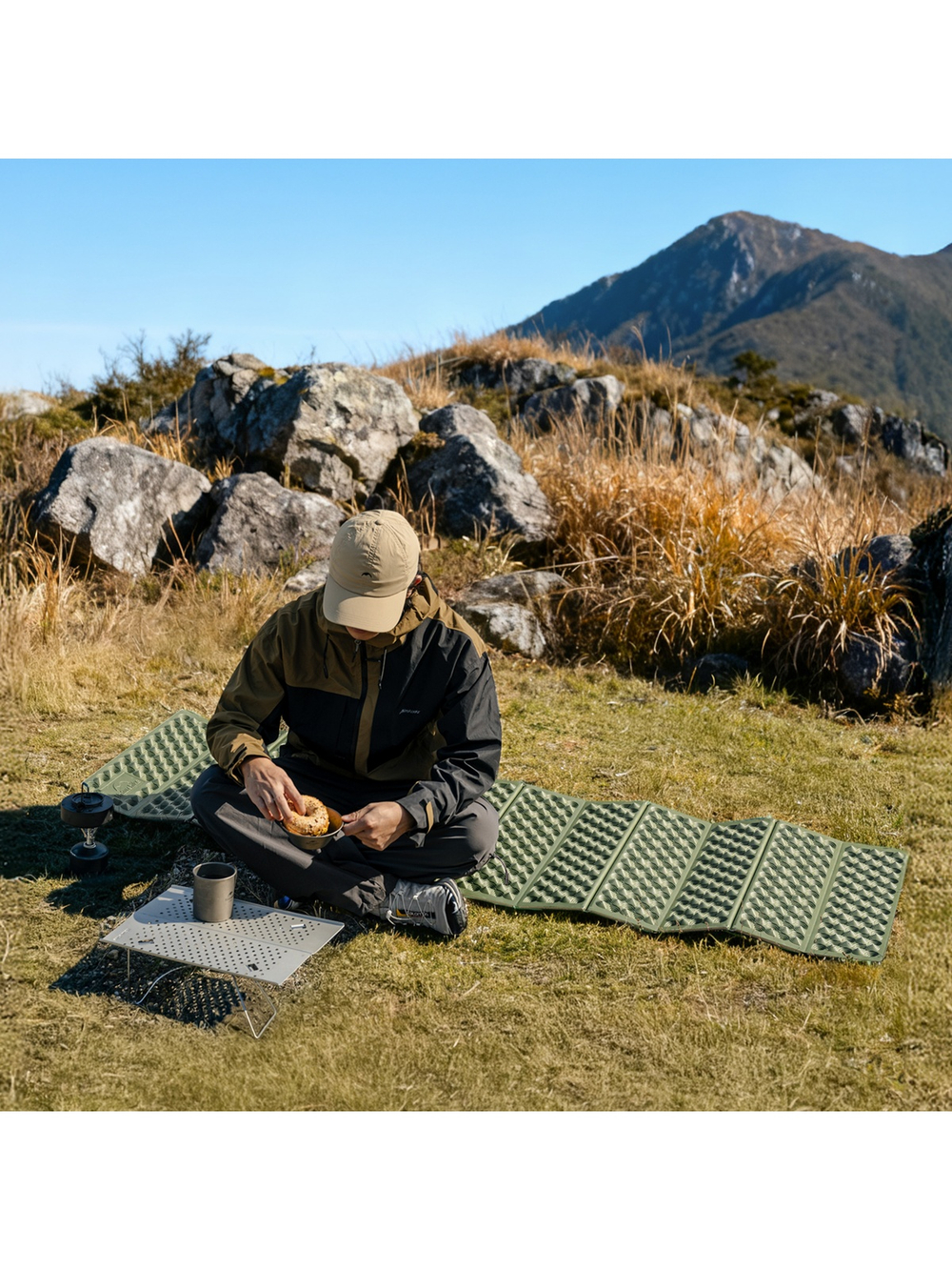 Коврик туристический Naturehike 185х56х2,3 см. IXPE, зеленый