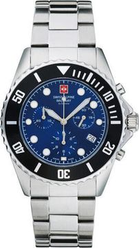 С браслетом Мужские кварцевые водонепроницаемые часы Swiss Alpine Military 7053.9138