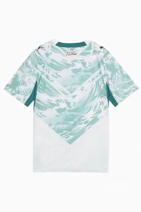 Футболка Puma Portugal 2026 Away Junior - бирюзовый