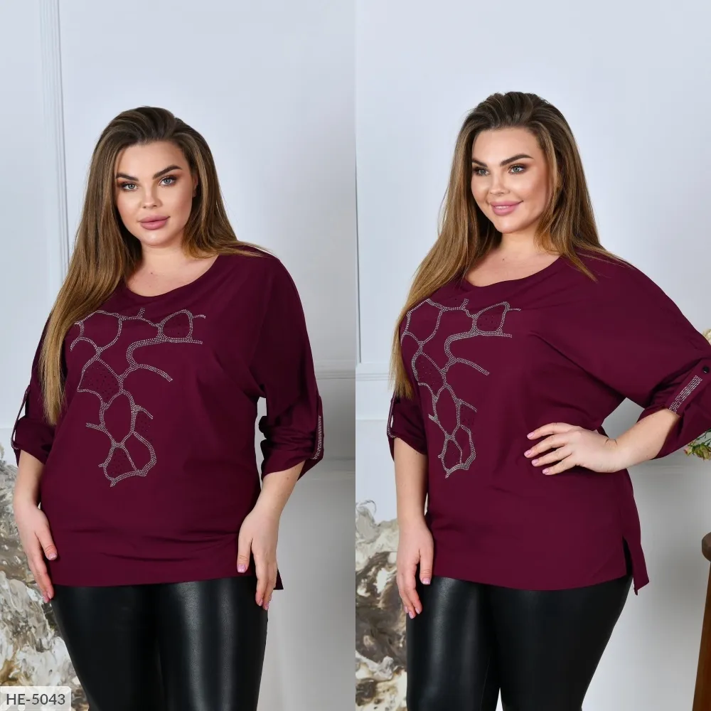 Блузка HE-5040 Фабрика Моды