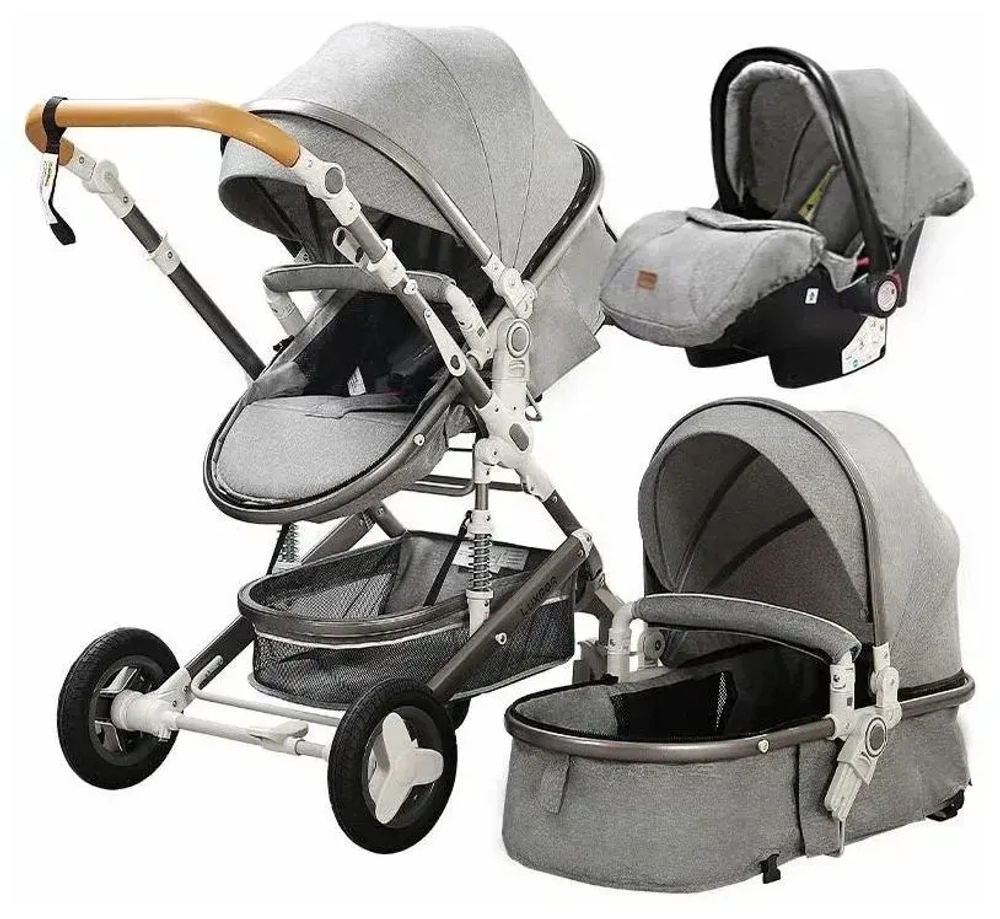 Детская коляска-трансформер 3 в 1 Luxmom 530W