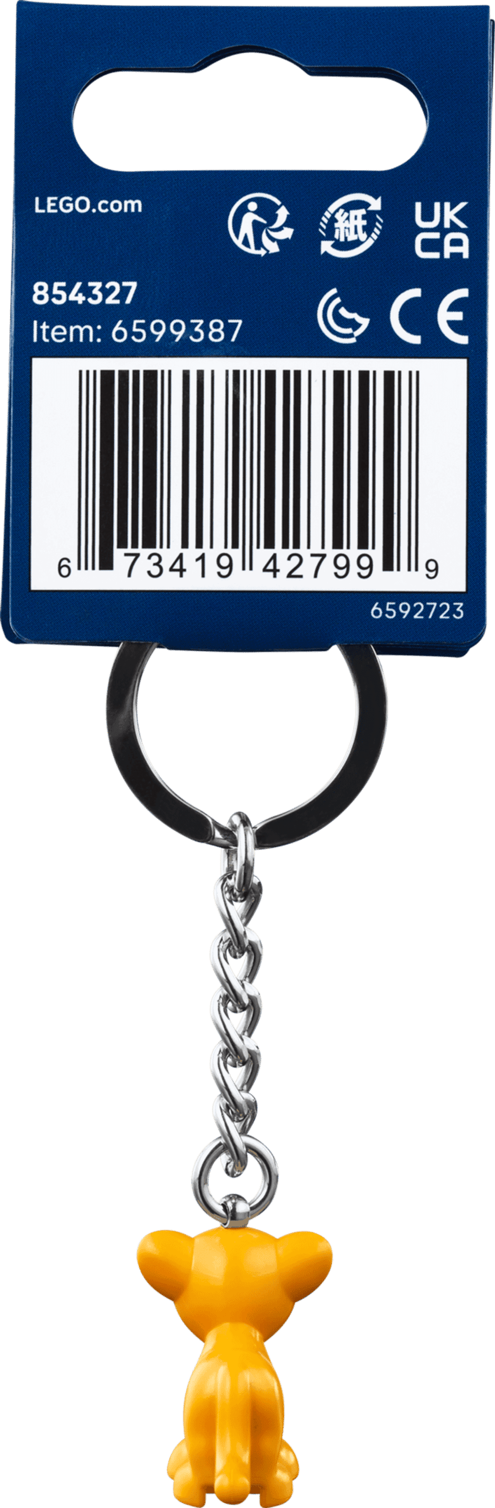 Брелок LEGO Disney 854327 Simba