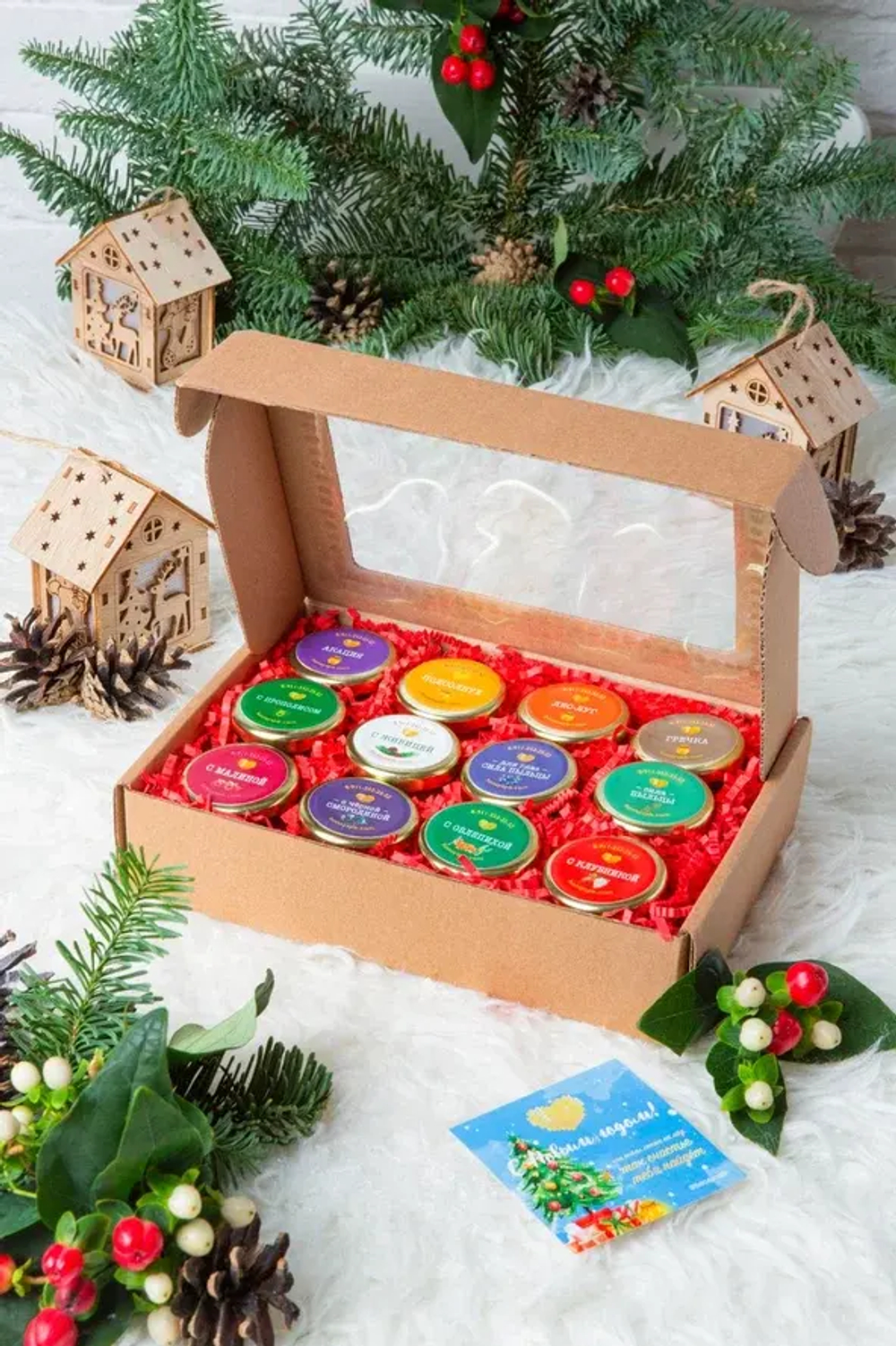 Набор №156 "12 баночек-малышек с медом"