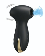 Вакуумный вибростимулятор клитора Hammer (Цвет: черный)