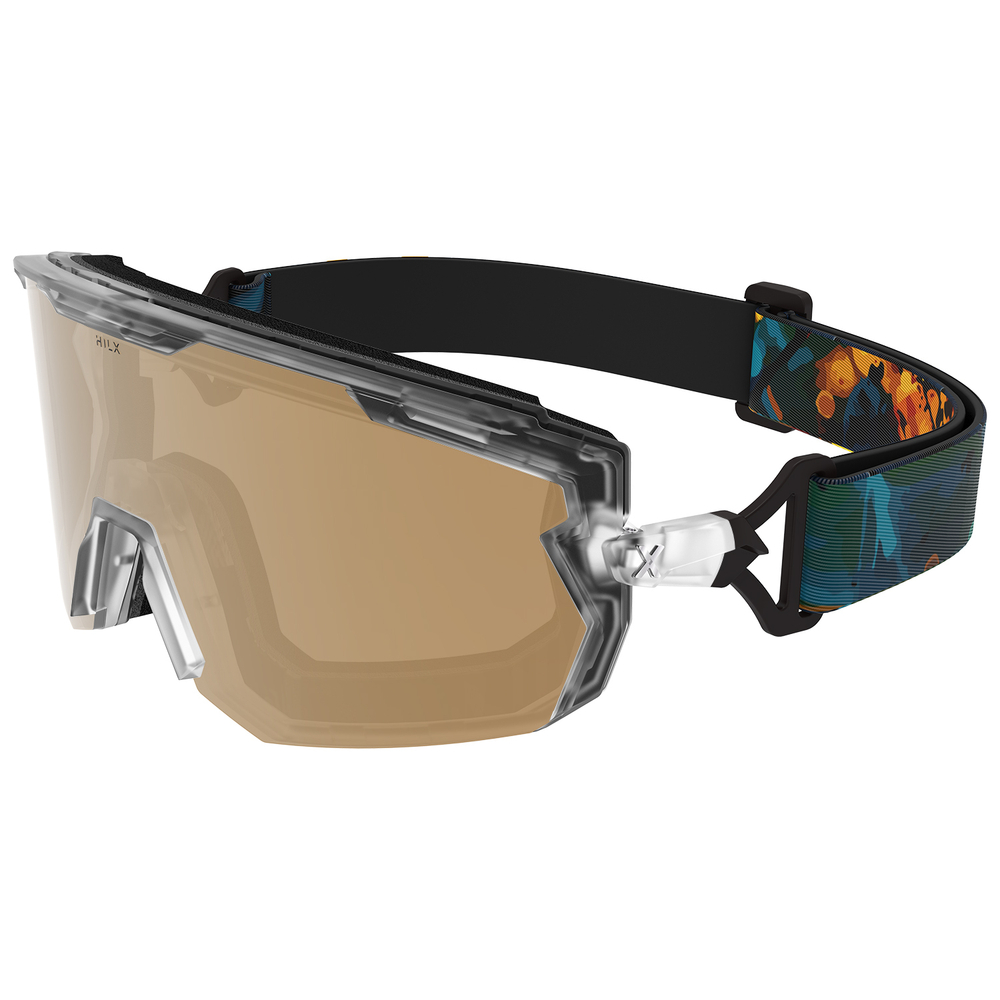Спортивные очки HILX Samurai / Matt Crystal / Gold Polarized Lens + Clear Lens