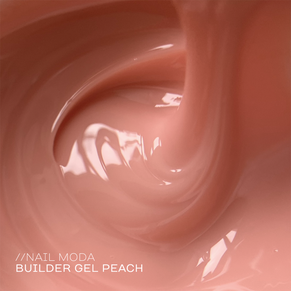 Гель билдер NAIL MODA 'Peach' моделирующий, 30г