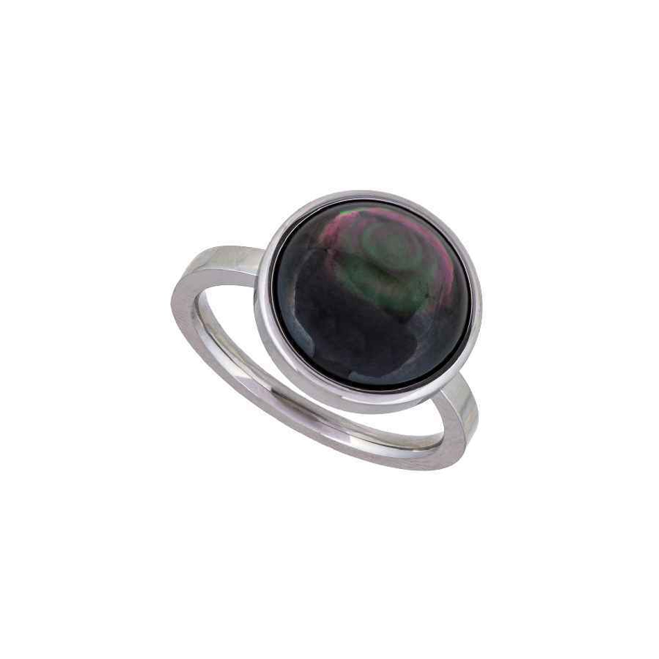 Кольцо Fiore Luna Сфера SHELL KR02913-1/9 BW/S