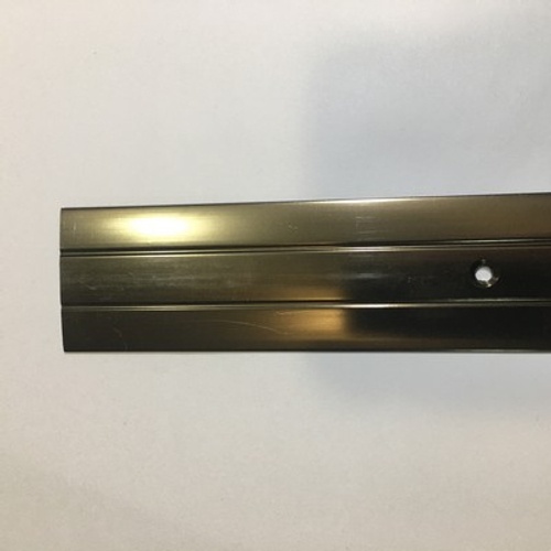 Порог-стык 38мм "DO-4" 2,7м Бронза глянец анод. алюм.