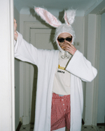 Long Cardigan Robe White