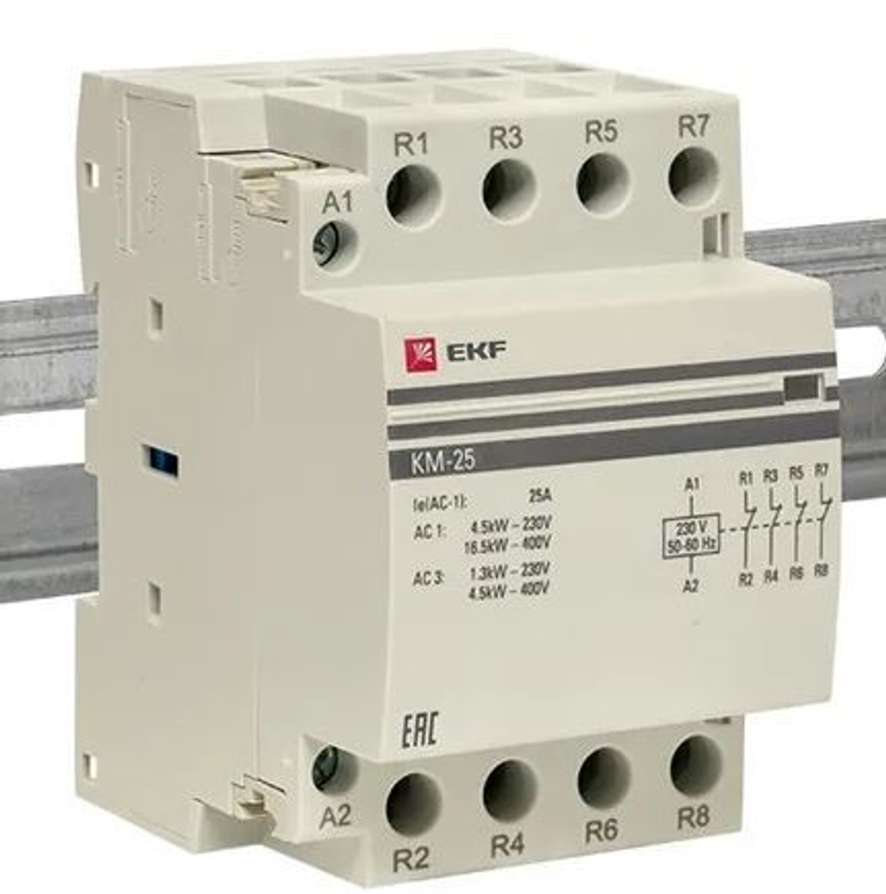 Контактор  EKF km-3-25-04