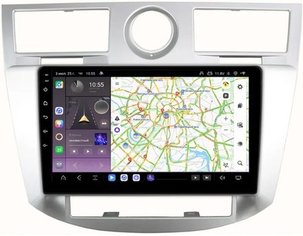 Магнитола для Chrysler Sebring 2006-2010 - Kuberg QLed, Android 13, TS20, CarPlay, SIM-слот