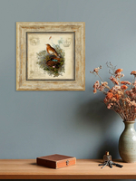 Картина на стену для интерьера на холсте в раме 29*29 см