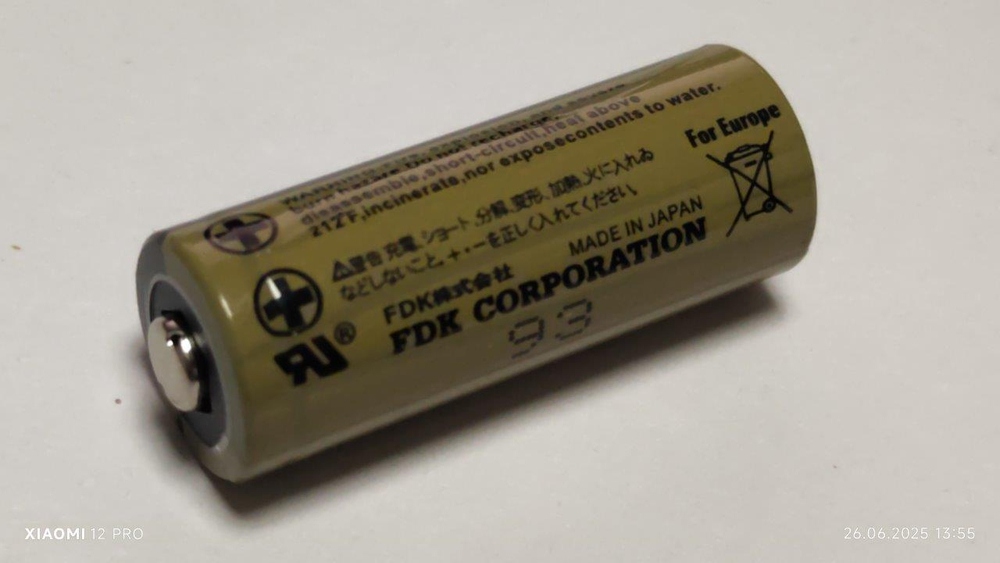 Элемент питания FDK(Fuji) CR8.LHC