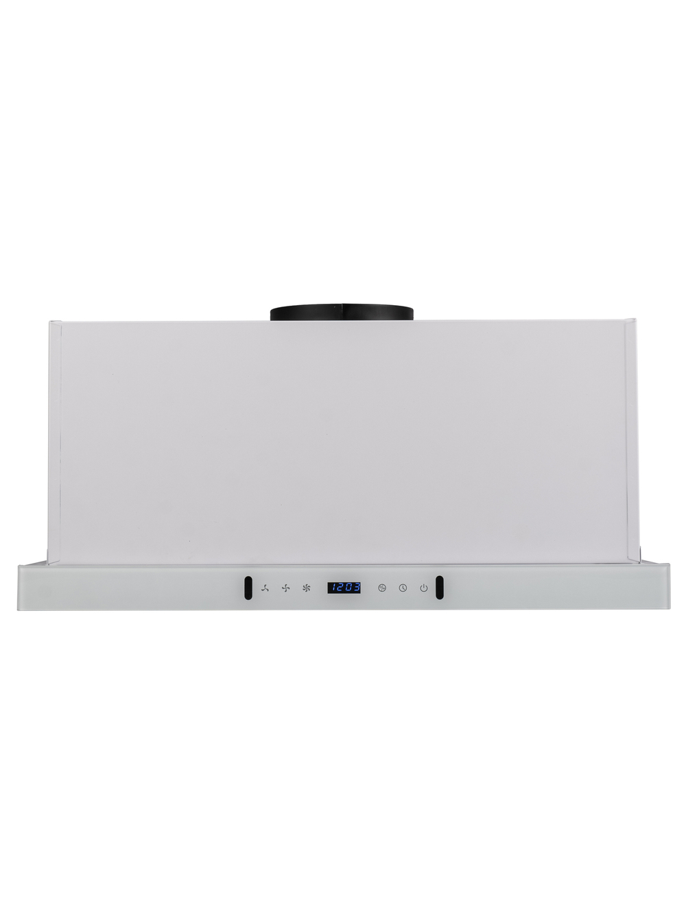 Кухонная вытяжка MACBI B-MTA-G60GW WHITE 1200м3/ч Белая, Жесты+Wi-Fi, авто выдвижная