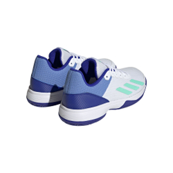 Детские теннисные кроссовки adidas Courtflash All Court Shoe Kids - White, Blue