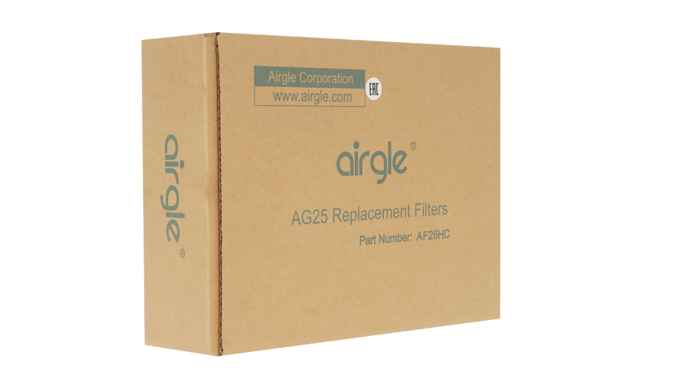 Комплект фильтров Airgle AF25HCT, для очистителя воздуха, 3 шт