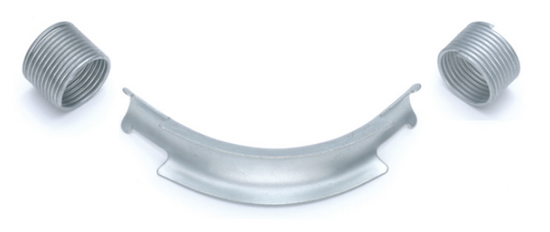 Фиксатор поворота Rehau Rautitan 32 мм. 90° отвод направляющий с кольцами (арт. 11386411002)