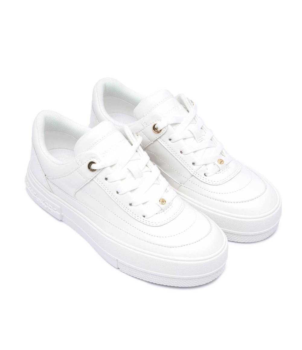 Кожаные кроссовки aurora Michael Kors - белый(43T4AUFS1L)