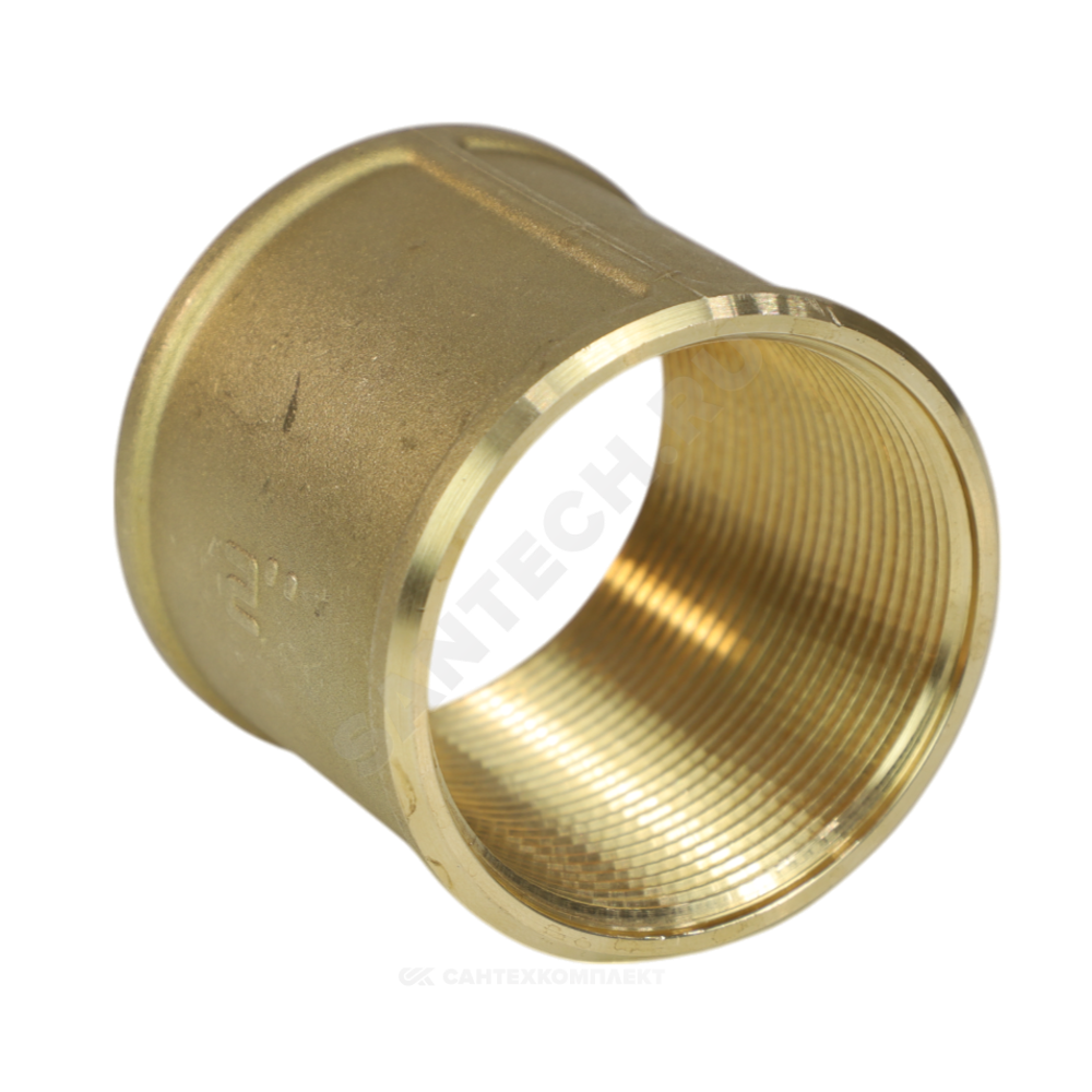 Муфта латунь Ду 20 (3/4") ВР/ВР LD LD.65.502.20