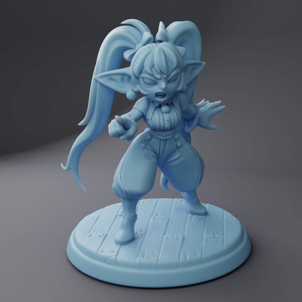 Миниатюры Девушки гоблины 32мм 75мм 100мм goblin girl
